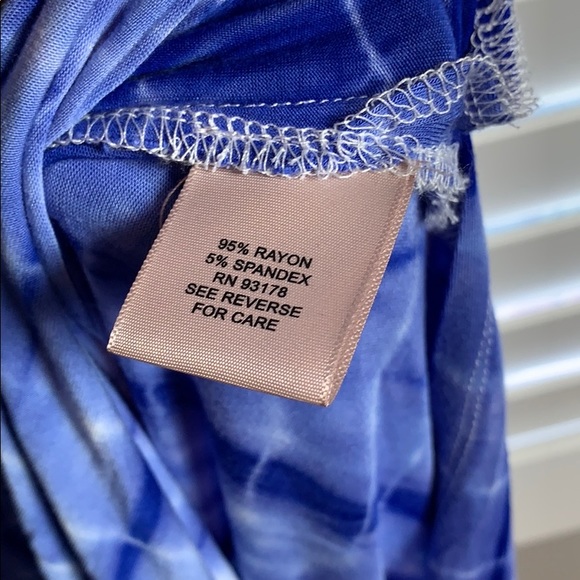 PHILOSOPHY blue Tie Dye Maxi Dress - Picture 6 of 8